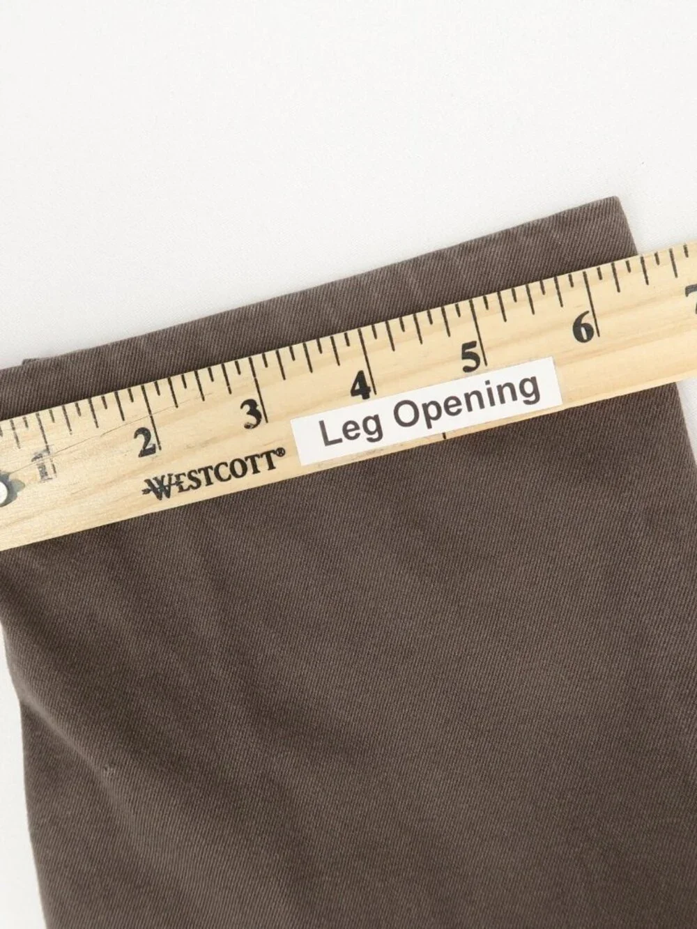 Hill‎ City Everyday Pant Mens 32X32 Washed Brown Stretch Chino